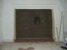 Fireplace in winter lounge