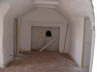 The lounge fireplace